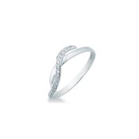 Ringe Mirco Visconti Dame in Gold Diamante LR71